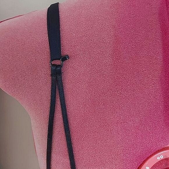 Rose + Vine black floral lace triangle bralette - Picture 6 of 8